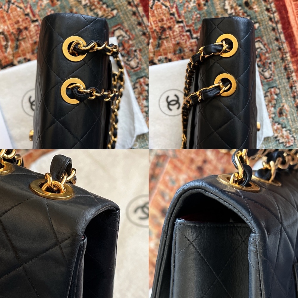 SOLD**Chanel Classic Vintage Maxi Jumbo XL Single Flap Bag - Picture 8 of 11